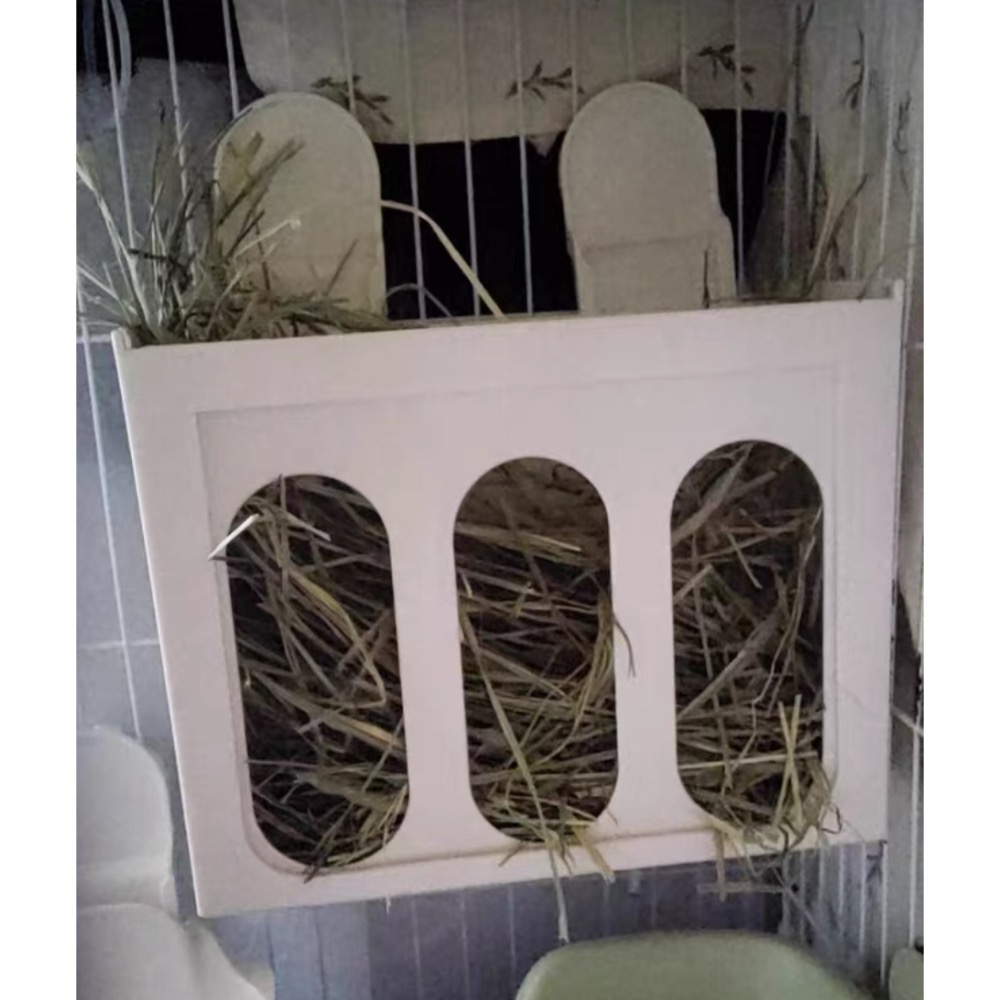 ZOHO 草架 牧草架 兔子 懸掛式 滑軌式 快拆 護頸 可調節-細節圖2