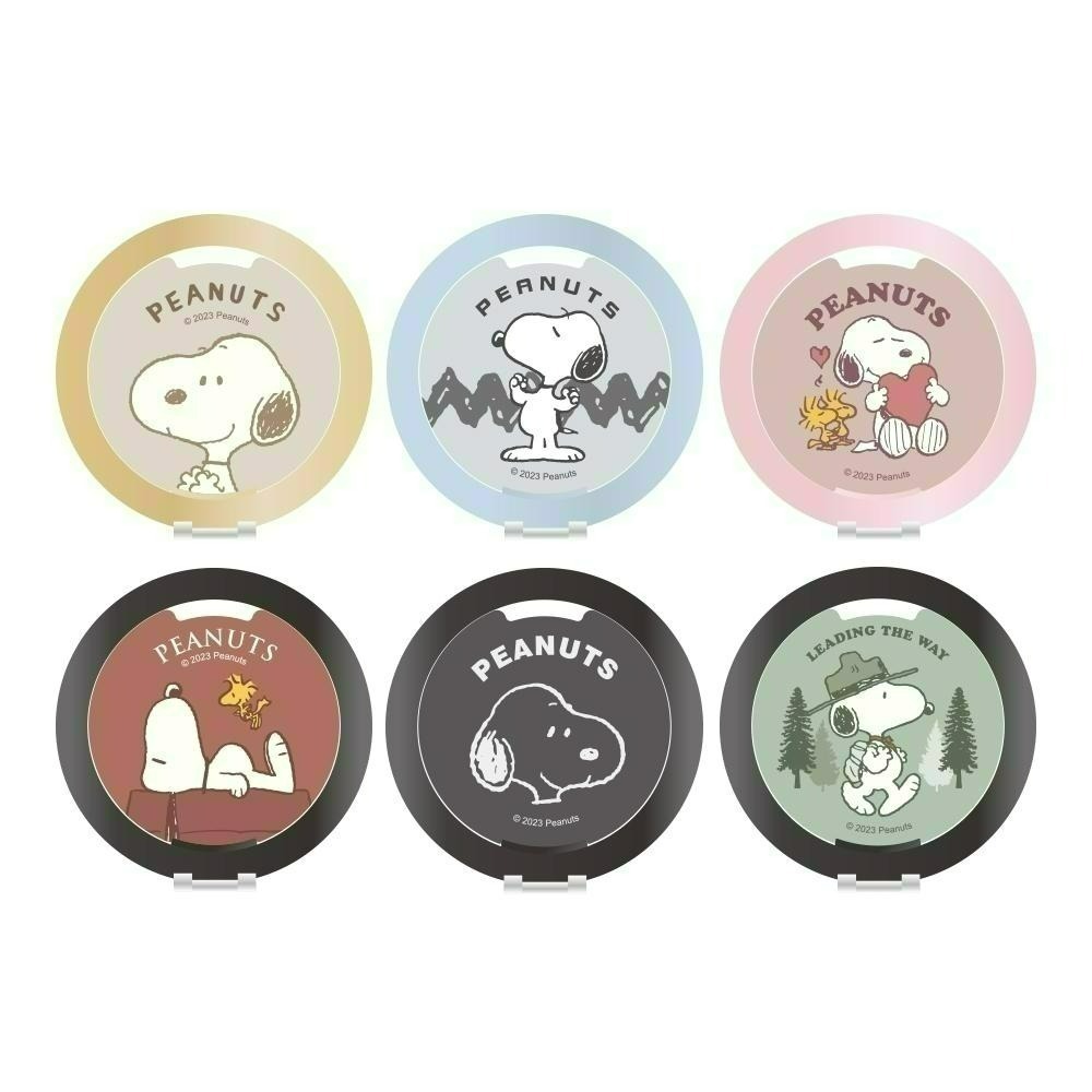 【7-ELEVEN 門市團購】史努比 Snoopy 鋁合金 磁吸摺疊手機支架 手機支架 MagSafe 支架指環扣-細節圖9