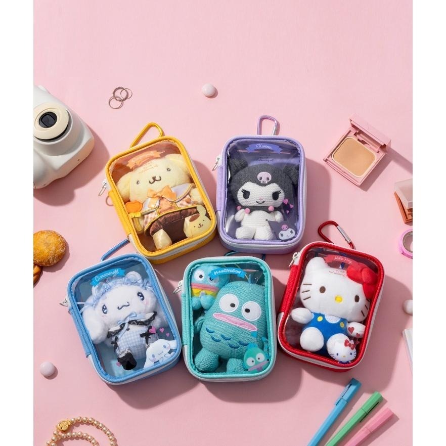 三麗鷗 711娃包 娃包 曬娃包 痛包 化妝包 收納包 防水包 卡包 Kitty 美樂蒂 人魚漢頓 酷企鵝 大耳狗-細節圖2