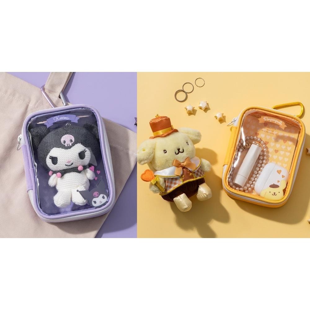 三麗鷗 711娃包 娃包 曬娃包 痛包 化妝包 收納包 防水包 卡包 Kitty 美樂蒂 人魚漢頓 酷企鵝 大耳狗-細節圖5