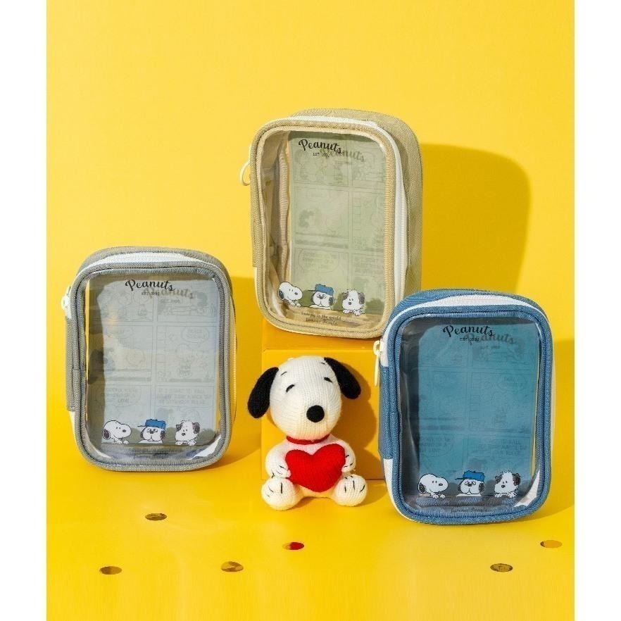 【7-ELEVEN 門市團購】史努比 Snoopy 多功能收納娃包 曬娃包 娃包 痛包 化妝包 收納包 卡包 防水包-細節圖9