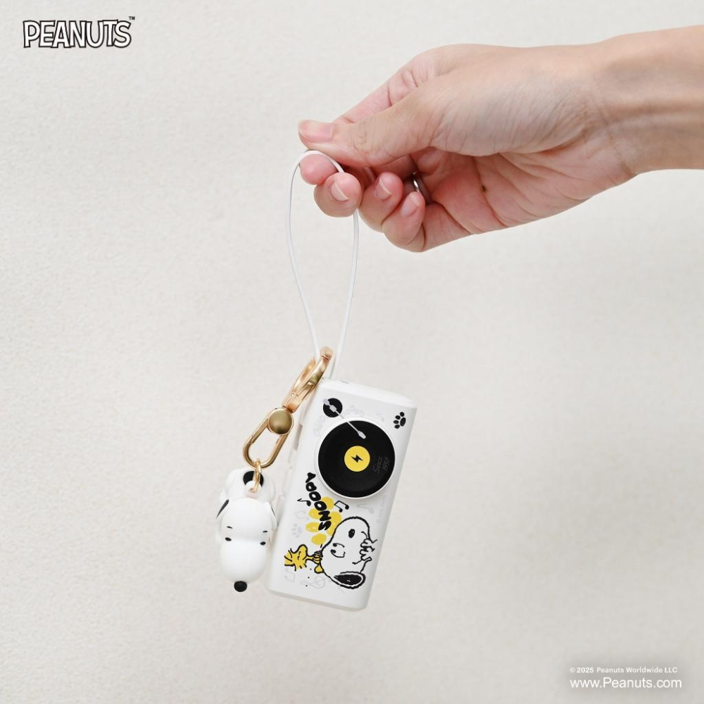 infoThink 訊想科技 史努比 歐拉夫 5000 膠囊行動電源 多功能快充 隨身充 口袋充 TypeC-細節圖4