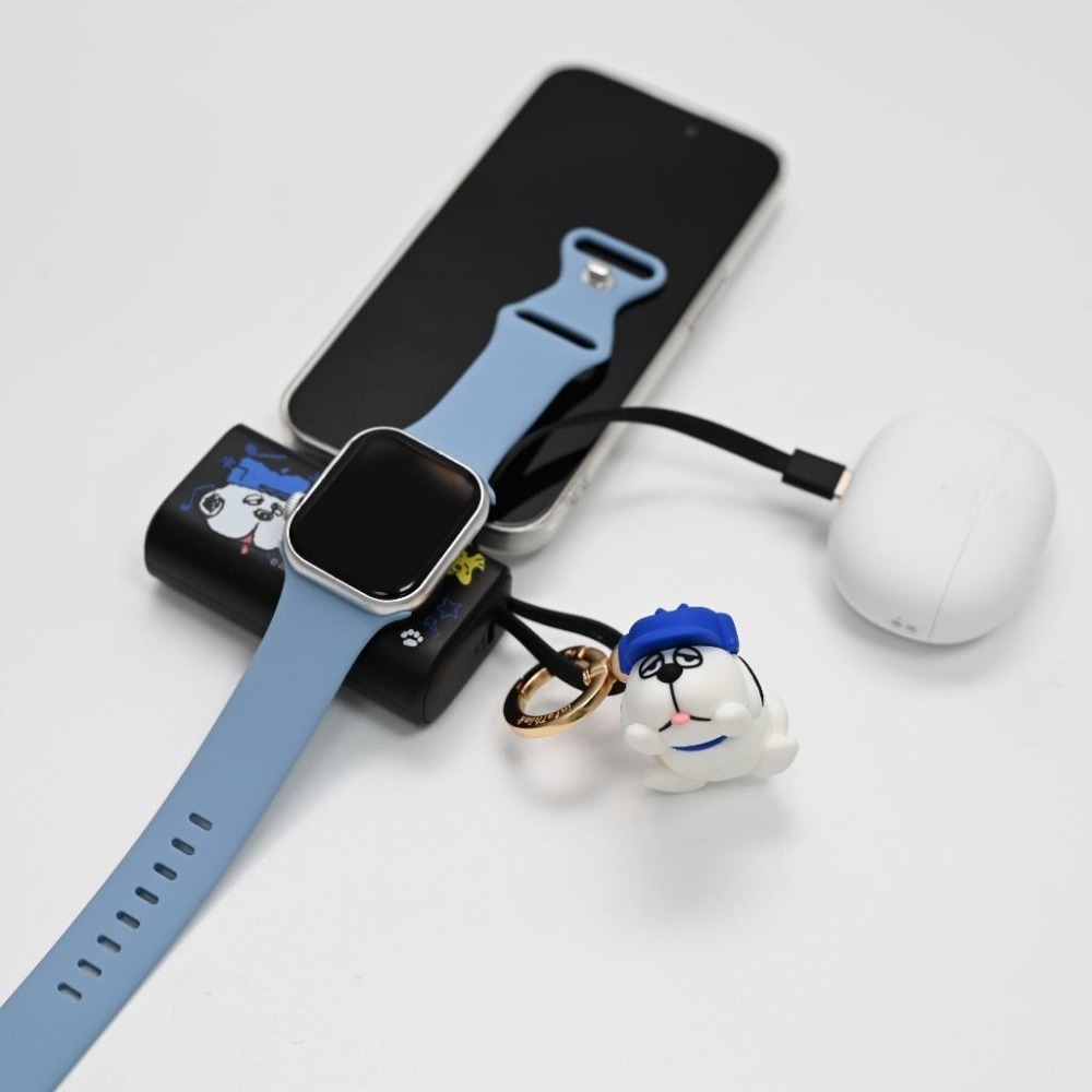 infoThink 訊想科技 史努比 歐拉夫 5000 膠囊行動電源 多功能快充 隨身充 口袋充 TypeC-細節圖7