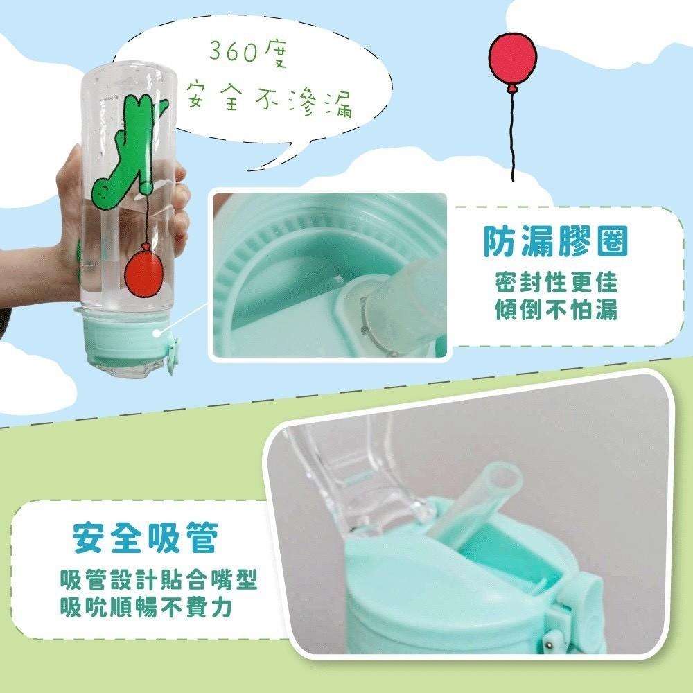 韓國文創 Joguman 恐龍 輕飄飄透明冷水壺 水壺 冷水壺-細節圖6