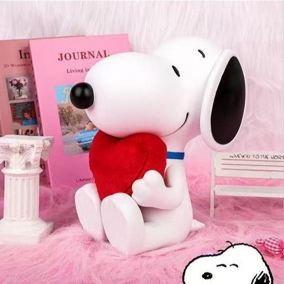 史努比 Snoopy 存錢筒 儲錢罐 公仔 造型 存錢筒-細節圖2