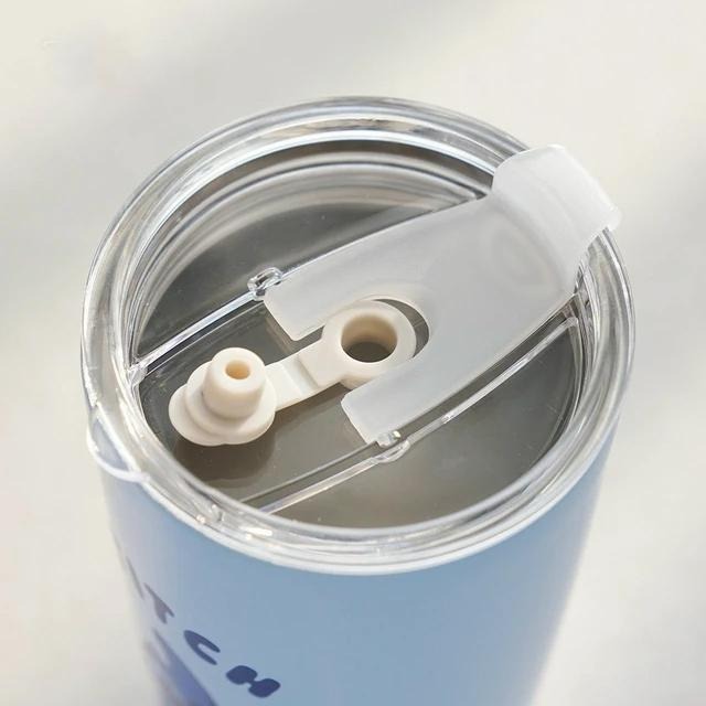 【7-ELEVEN 門市團購】迪士尼 史迪奇 小熊維尼 米奇 530ml 萌趣真空保溫杯提袋組 保溫杯 飲料袋 冰霸杯-細節圖5