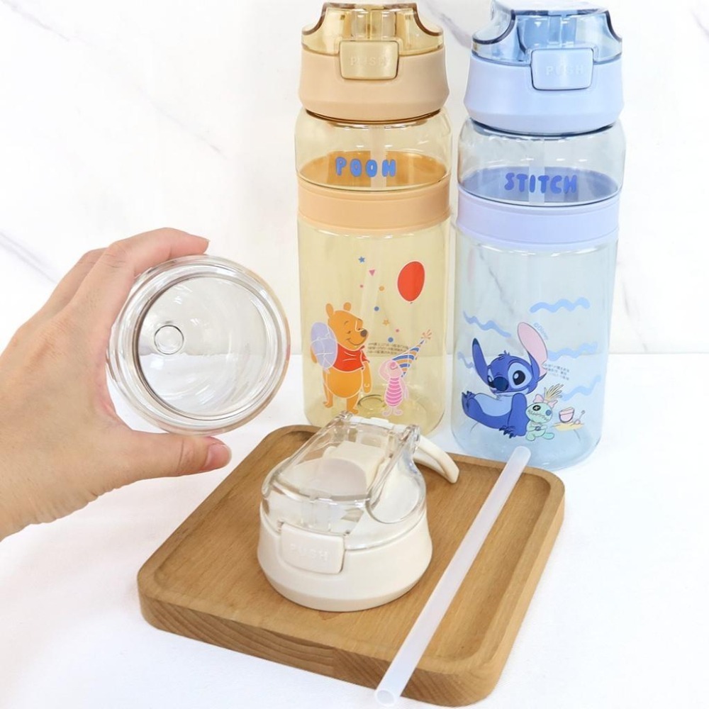 史努比 查理布朗 胡士托 小熊維尼 史迪奇 奇奇蒂蒂 水壺 日安 歡聚 輕巧手提水瓶-細節圖2