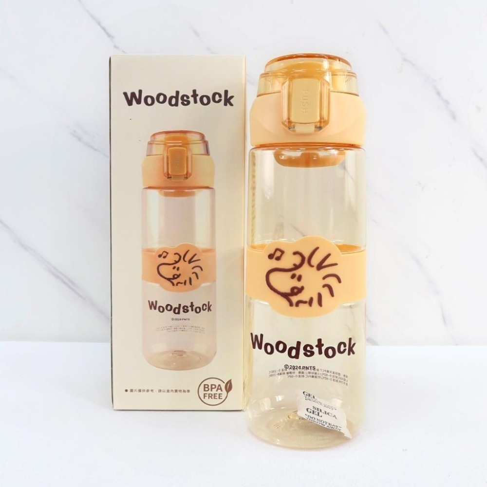 史努比 查理布朗 胡士托 小熊維尼 史迪奇 奇奇蒂蒂 水壺 日安 歡聚 輕巧手提水瓶-細節圖4