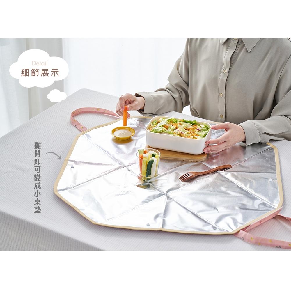 迪士尼 小熊維尼 兩用保溫提袋 野餐墊 手提袋 保溫便當袋 保溫保冷袋 保溫袋 保冷袋 保溫提袋-細節圖3