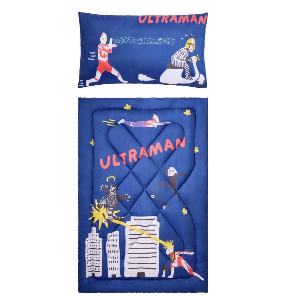 超人力霸王 光之石墨烯寢具組 被子 枕頭套 保暖被 寢具-細節圖2