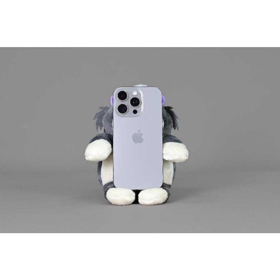 迪士尼 仙履奇緣 魯斯佛 手機支架 手機架 娃娃 絨毛娃娃-細節圖5