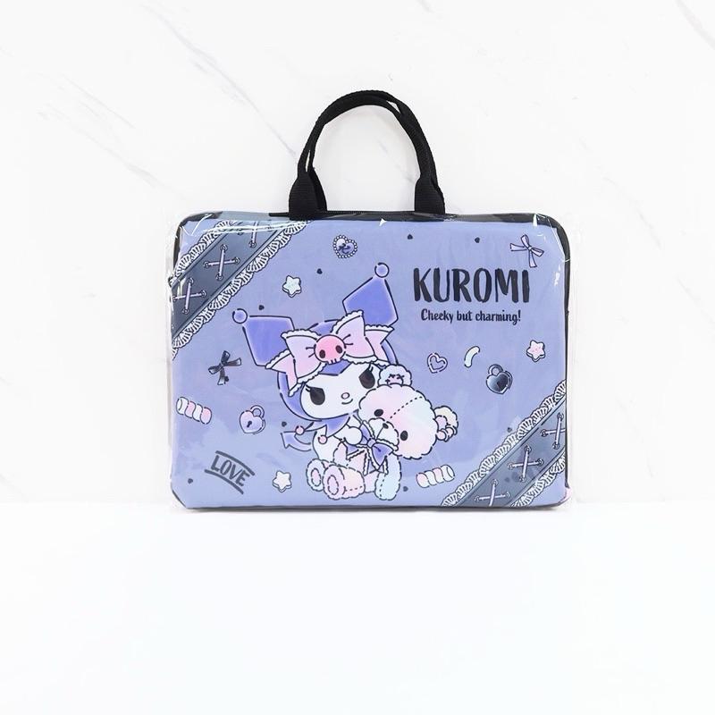 三麗鷗 人魚漢頓 醜魚 庫洛米 13吋 手提電腦包 收納包-細節圖2