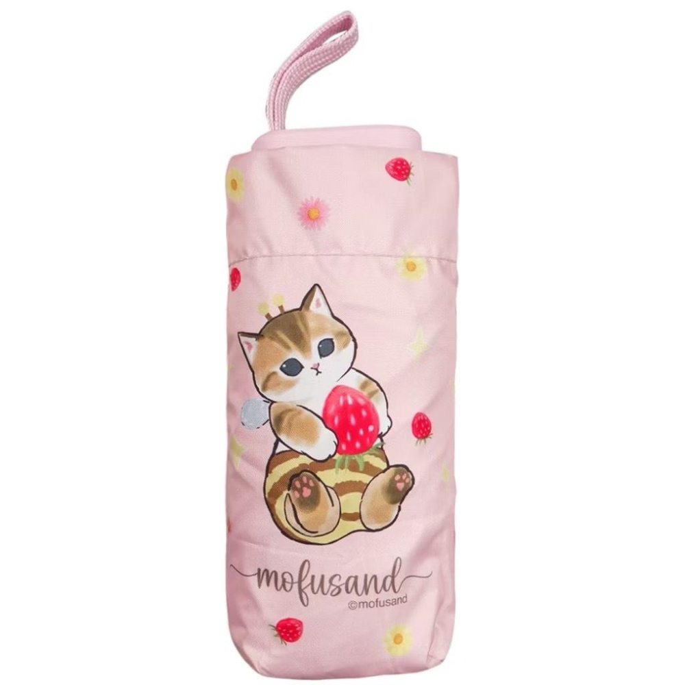 mofusand 貓福珊迪 貓咪 防曬口袋傘 雨傘 陽傘 口袋傘-細節圖6