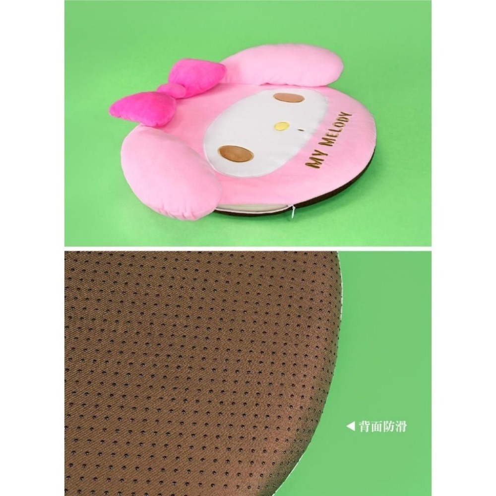 三麗鷗 大臉記憶坐墊 坐墊 記憶墊 帕恰狗 人魚漢頓 酷洛米 布丁狗 大耳狗 美樂蒂 Kitty-細節圖2