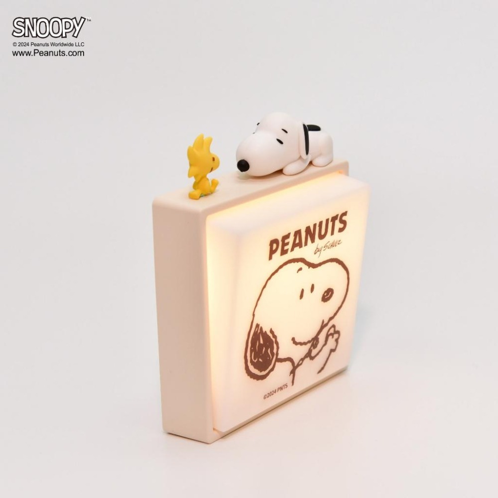 【7-ELEVEN 門市團購】infoThink 訊想科技 史努比 公仔造型開關燈 LED燈 造型燈 小夜燈-細節圖2