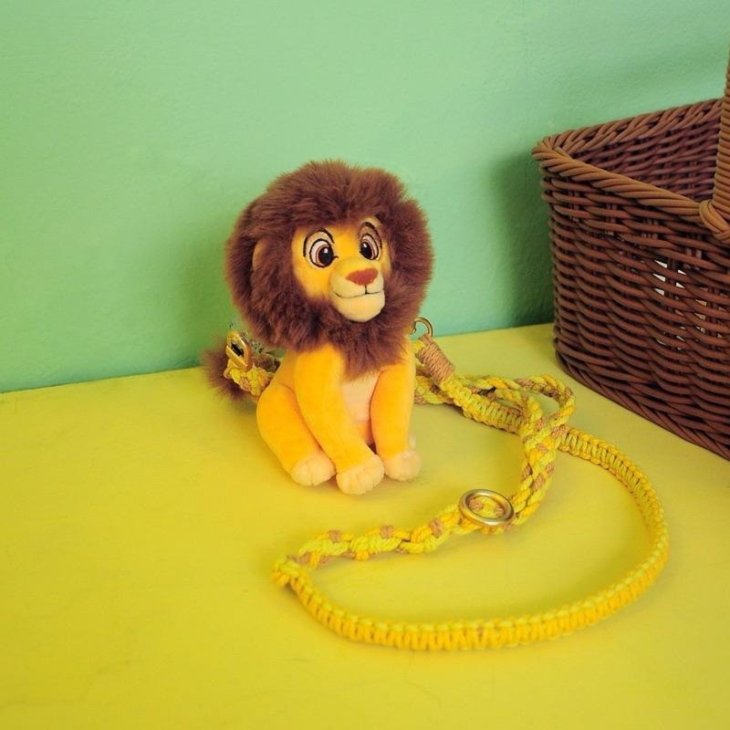 【限時購】 infothink 訊想科技 迪士尼 獅子王 絨毛公仔手機背夾+隨身環保袋 娃娃 手機頸掛繩 手機掛繩-細節圖2