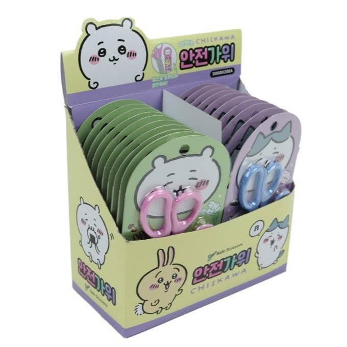 韓國 吉伊卡哇 小八 小八貓 安全剪刀 剪刀 文具 兒童剪刀-細節圖2