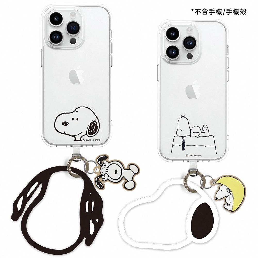 SNOOPY 史努比 手機夾片造型矽膠環 手機環 手機掛繩 手機夾片-細節圖9