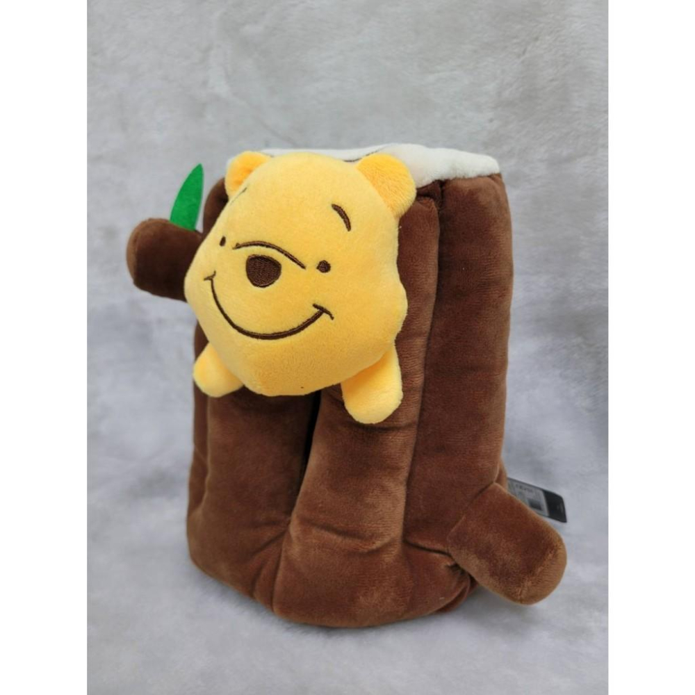 迪士尼 小熊維尼 樹頭收納面紙套 面紙套 衛生紙套 面紙收納 衛生紙收納-細節圖2