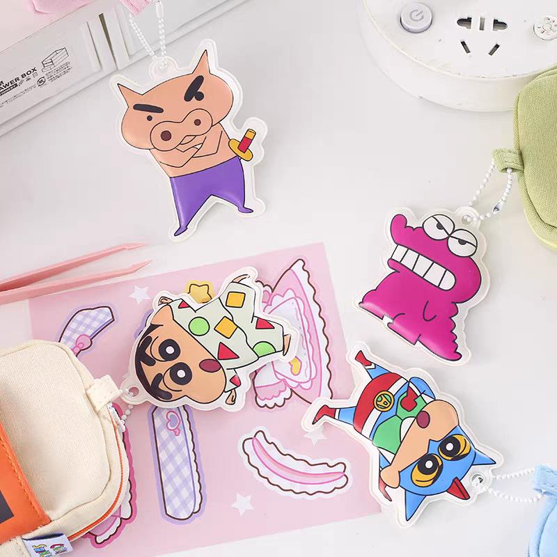 蠟筆小新 呼呼大睡零錢包 鑰匙包 收納包-細節圖4