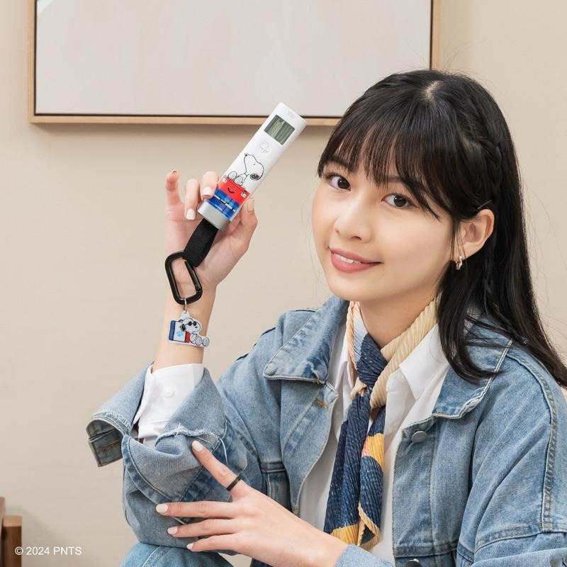 infoThink 訊想科技 迪士尼 史迪奇 小熊維尼 魯斯佛 史努比 蠟筆小新 行李電子秤 行李秤重 鑰匙圈 電子秤-細節圖3