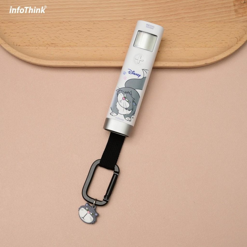 infoThink 訊想科技 迪士尼 史迪奇 小熊維尼 魯斯佛 史努比 蠟筆小新 行李電子秤 行李秤重 鑰匙圈 電子秤-細節圖7