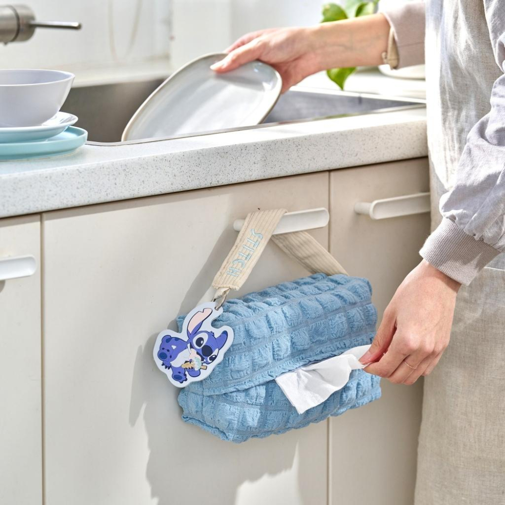 迪士尼 米奇 史迪奇 小熊維尼 萌趣造型吊飾面紙掛袋 面紙套 面紙袋 面紙掛袋-細節圖5