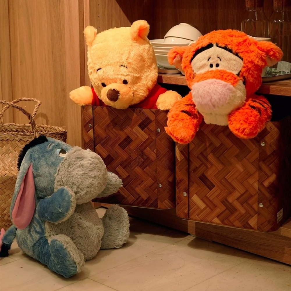 迪士尼 小熊維尼 跳跳虎 屹耳 絨毛娃娃 娃娃 玩偶-細節圖2