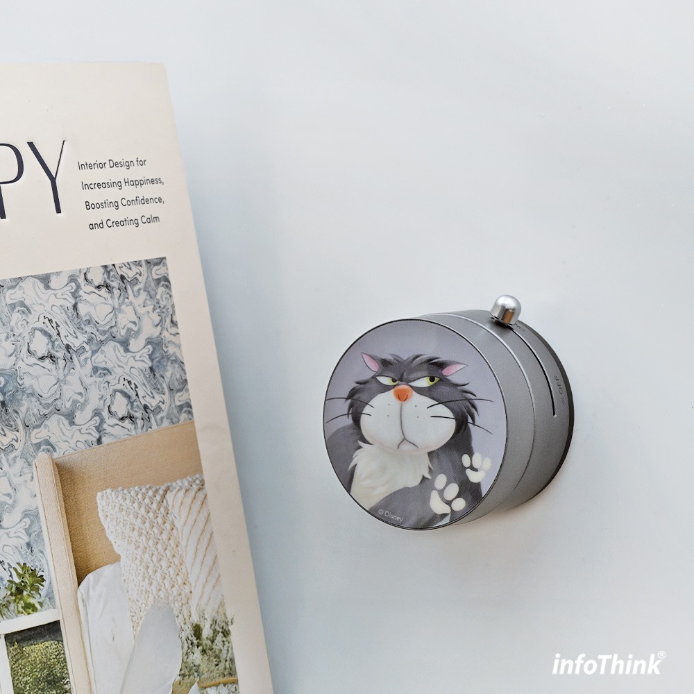 infoThink 訊想科技 迪士尼 魯斯佛 貓咪 360度 摺疊磁吸手機支架 手機架 手機支架 磁吸支架-細節圖4