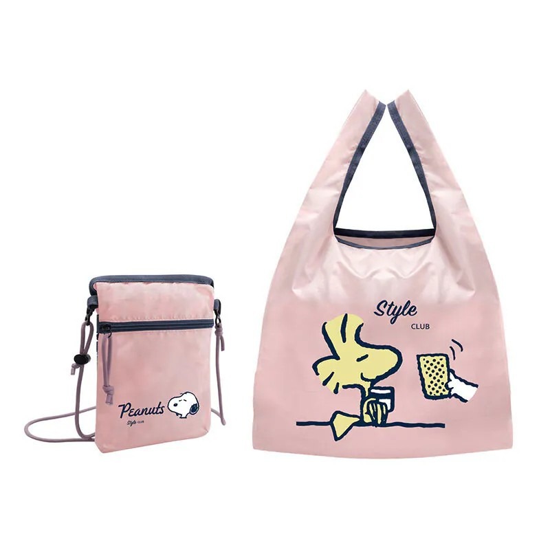 史努比 品味時光 網布托特包 網紗手提袋 購物袋 收納袋 便當袋 手提袋 手提包 午餐袋-規格圖2