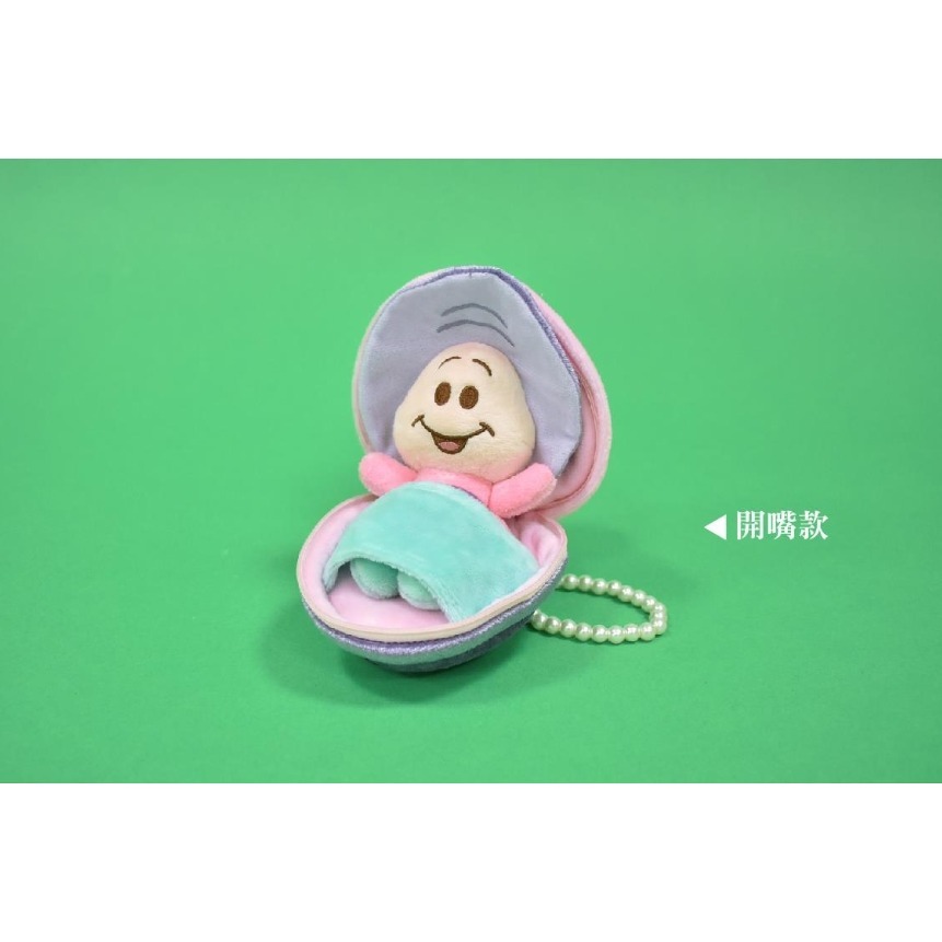迪士尼 愛麗絲夢遊仙境 牡蠣寶寶 牡蠣奶奶 貝殼款 娃娃 玩偶 布偶 5吋 10吋-規格圖3