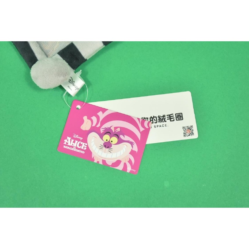 迪士尼 愛麗絲夢遊仙境 票卡包 5吋 證件套 悠遊卡套 卡套 牡蠣寶寶 妙妙貓 柴郡貓 笑臉貓-細節圖3