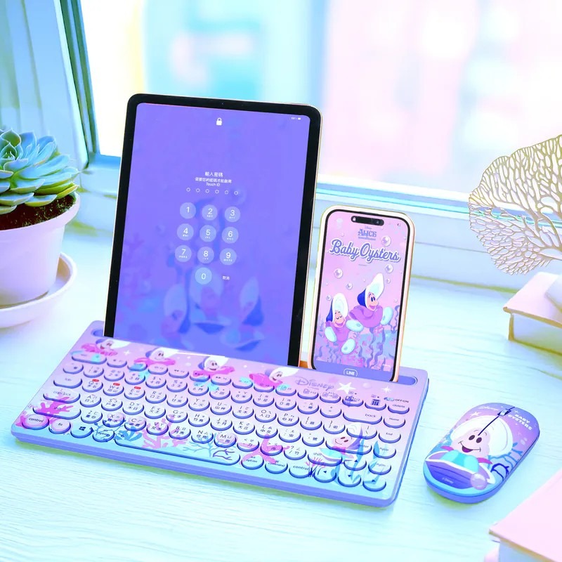 infoThink 訊想科技 迪士尼 小牡蠣 牡蠣寶寶 藍牙無線鍵盤 藍牙鍵盤 無線鍵盤 無線滑鼠 滑鼠-細節圖9