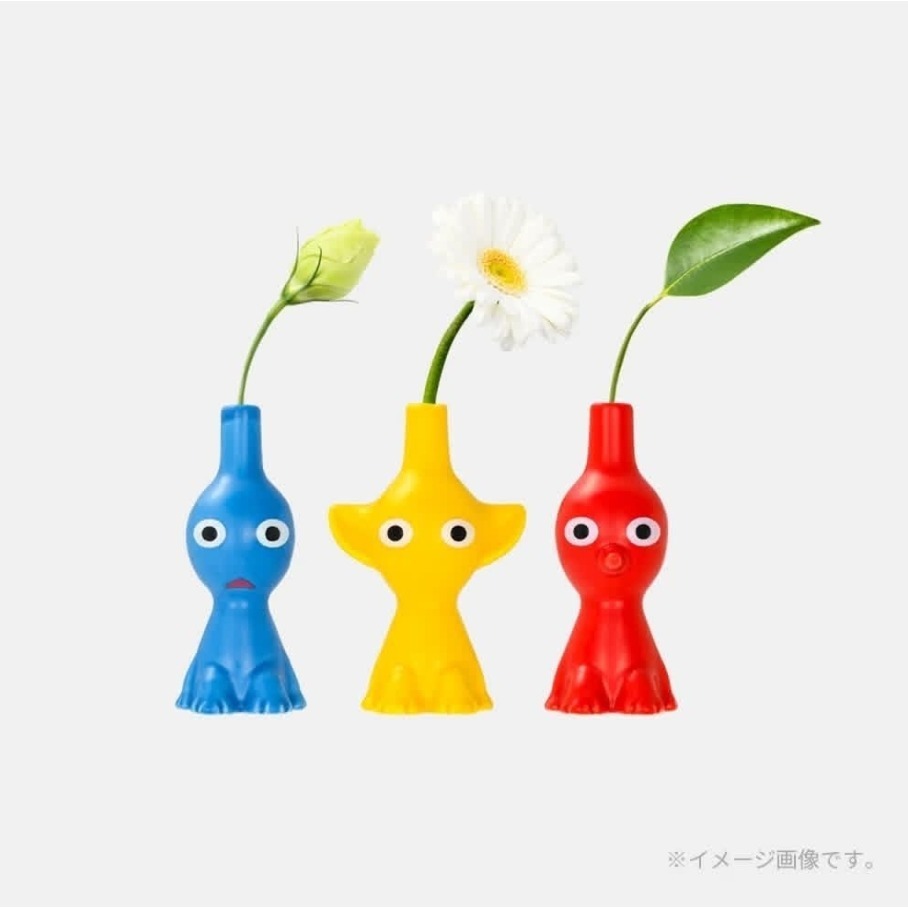 【限時購】日本限定 Pikmin 皮克敏造型陶瓷花瓶 花瓶 插花 任天堂 Nintendo-細節圖5