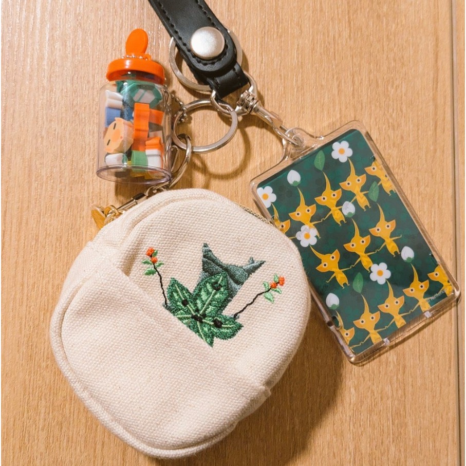 【限時購】任天堂 日本限定 Pikmin 皮克敏 感應發光卡夾 卡夾 悠遊卡套 門禁卡 手機NFC 一卡通-細節圖2