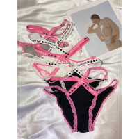 【任選三件只要$599】FU0007 字母綁帶棉內褲