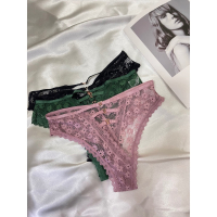 【任選三件只要$599】FU0002 摟空V字扣蕾絲丁字褲