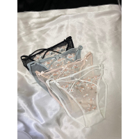 【任選三件只要$599】FU0012 自留款 蝴蝶結交叉蕾絲內褲