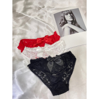 【任選三件只要$599】FU0001 珍珠卡屁高腰蕾絲內褲