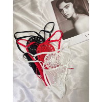 【任選三件只要$599】FU0022 中國風刺繡丁字褲