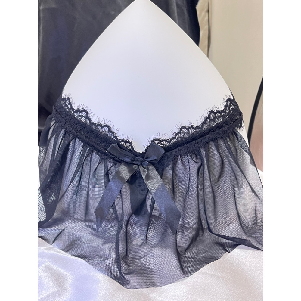 【任選三件只要$599】FU0023 法式網紗裙擺蕾絲丁字褲-細節圖6