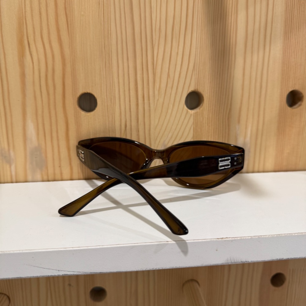 咖啡色鏡框墨鏡-細節圖3