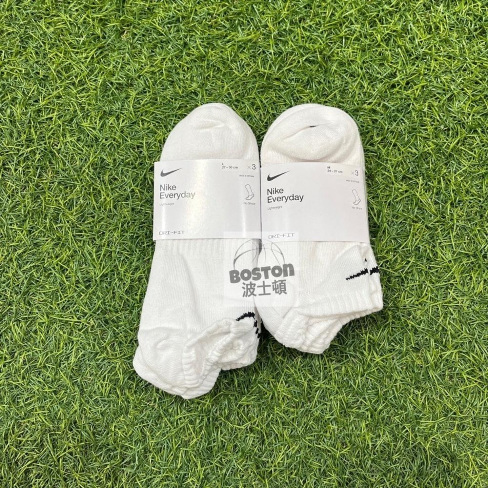 ❤️現貨❤️ NIKE Nike襪 運動襪 短襪 小勾 隱形襪 襪子 薄款 一組三雙 黑色 SX7678010 白100-細節圖3