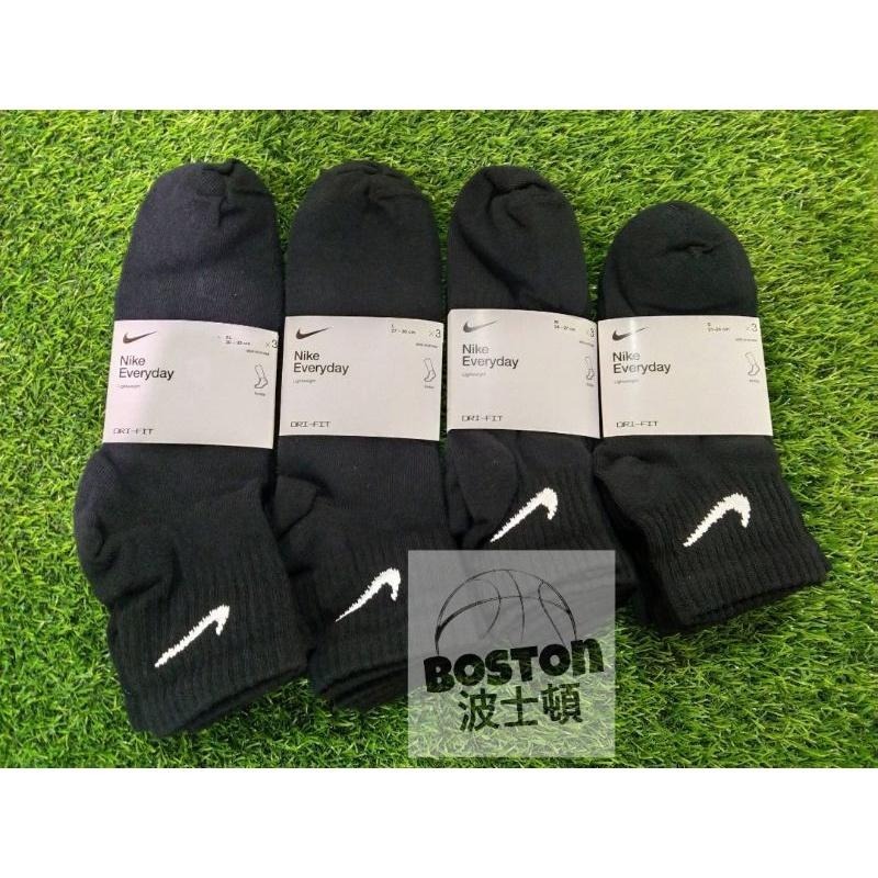 Nike 基本款 Logo 運動襪 低筒 踝襪 襪子 薄底 三雙一組 白 SX7677-100 黑 SX7677-010-細節圖2