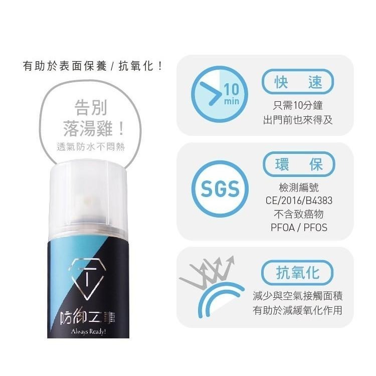 現貨秒出🥳 防禦工事 防水 透氣長效 防水噴霧 For Him 黑標 280ml TFDEWR280 定價360-細節圖5