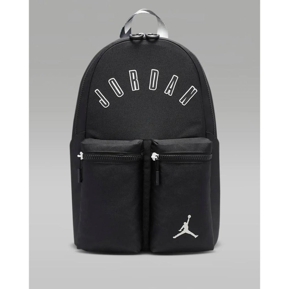 Nike Jordan 喬丹 背包 後背包 筆電包 鞋袋包 書包 運動 13＂電腦 FV2865 黑 010 紅 606-細節圖2