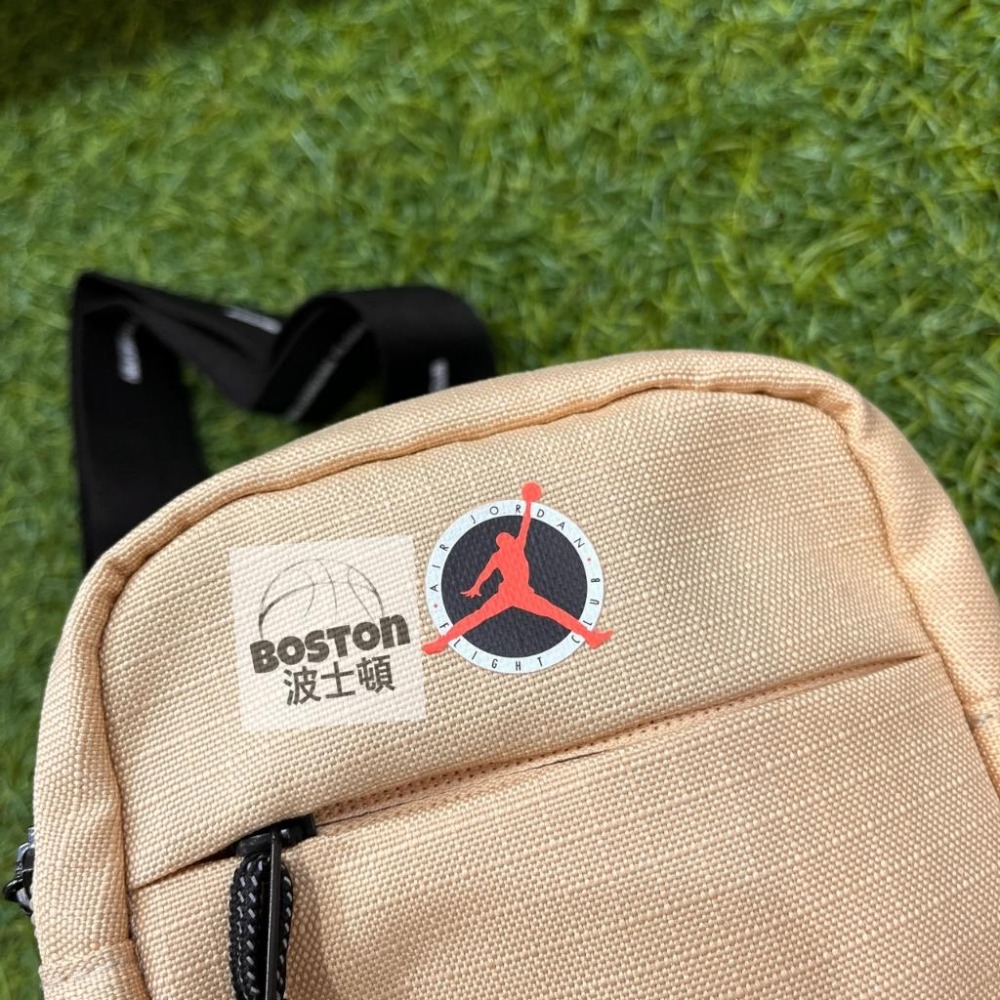 Nike Jordan 斜跨包 腰包 小包包 胸包 中性款 卡其色 喬丹 肩背包 斜背 FQ0799-252-細節圖2