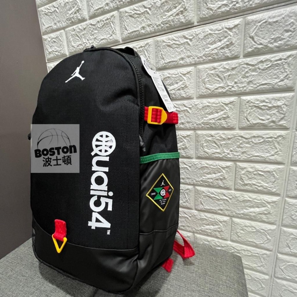 Jordan 後背包 書包 包包 雙肩 多隔層 筆電夾層 JD2343010AD-001 黑FZ1879-010-細節圖2