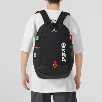 Jordan 後背包 書包 包包 雙肩 多隔層 筆電夾層 JD2343010AD-001 黑FZ1879-010-細節圖4