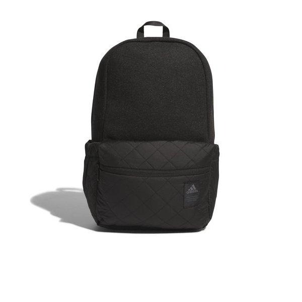Adidas MUST HAVES SEASONAL 雙肩後背包 書包 包包 毛茸茸 爆黑 HY0250-細節圖3